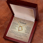 To My Soulmate Wife Gift from Husband| jewelry from husband| Soulmate Necklace, Vday Gifts For Her, Valentines Gift For Soulmate, Wife, Gf, Girlfriend, Fiancee, Future Wife, Message Card Jewelry