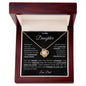 To My Daughter|Gift your daughter a meaningful necklace from her dad, a source of inspiration and strength. This sentimental 14k Love Knot necklace is a heartfelt expression of love and a special gift she'll cherish.