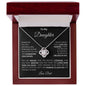 To My Daughter|Gift your daughter a meaningful necklace from her dad, a source of inspiration and strength. This sentimental 14k Love Knot necklace is a heartfelt expression of love and a special gift she'll cherish.