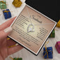 To My Soulmate Wife Gift from Husband| jewelry from husband| Soulmate Necklace, Vday Gifts For Her, Valentines Gift For Soulmate, Wife, Gf, Girlfriend, Fiancee, Future Wife, Message Card Jewelry
