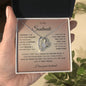 To My Soulmate Wife Gift from Husband| jewelry from husband| Soulmate Necklace, Vday Gifts For Her, Valentines Gift For Soulmate, Wife, Gf, Girlfriend, Fiancee, Future Wife, Message Card Jewelry