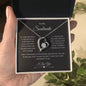 To My Soulmate Necklace, Vday Gifts For Her, Valentines Gift For Soulmate, Wife, Gf, Girlfriend, Fiancee, Future Wife, Message Card Jewelry.