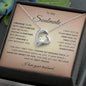 To My Soulmate Wife Gift from Husband| jewelry from husband| Soulmate Necklace, Vday Gifts For Her, Valentines Gift For Soulmate, Wife, Gf, Girlfriend, Fiancee, Future Wife, Message Card Jewelry