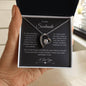 To My Soulmate Necklace, Vday Gifts For Her, Valentines Gift For Soulmate, Wife, Gf, Girlfriend, Fiancee, Future Wife, Message Card Jewelry.