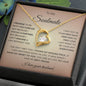 To My Soulmate Wife Gift from Husband| jewelry from husband| Soulmate Necklace, Vday Gifts For Her, Valentines Gift For Soulmate, Wife, Gf, Girlfriend, Fiancee, Future Wife, Message Card Jewelry
